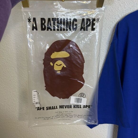 NWT- BAPE -Shark Tee- Dark Blue- Size XXL - Picture 13 of 13